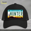 Hunter Arizona Novelty License Plate Hat Mesh / Black