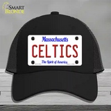 Celtics Massachusetts State Novelty License Plate Hat Mesh / Black