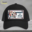 Grandparents Are Special People Novelty License Plate Hat Mesh / Black