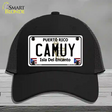 Camuy Novelty License Plate Hat Mesh / Black