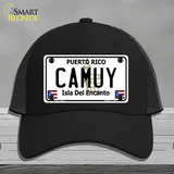 Camuy Novelty License Plate Hat Mesh / Black