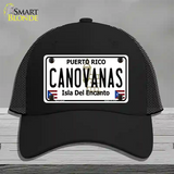 Canovanas Puerto Rico Novelty License Plate Hat Mesh / Black