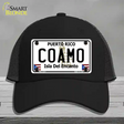 Coamo Novelty License Plate Hat Mesh / Black