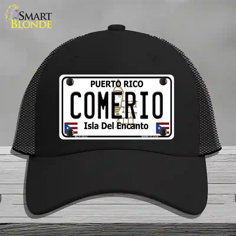 Comerio Novelty License Plate Hat Mesh / Black