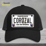 Corozal Novelty License Plate Hat Mesh / Black