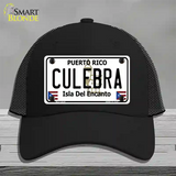 Culebra Novelty License Plate Hat Mesh / Black