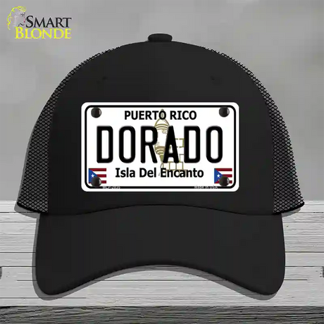 Dorado Novelty License Plate Hat Mesh / Black