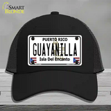 Guayanilla Puerto Rico Novelty License Plate Hat Mesh / Black