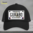 Gurabo Puerto Rico Novelty License Plate Hat Mesh / Black