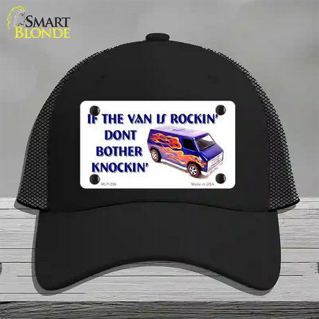 If Vans Rockin Novelty License Plate Hat Mesh / Black