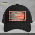 Caution Extremely Horny Novelty License Plate Hat Mesh / Black