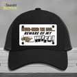 Beware Of My Wife Novelty License Plate Hat Mesh / Black