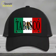 Tabasco Novelty License Plate Hat Mesh / Black