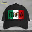 Yucatan Novelty License Plate Hat Mesh / Black