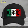 Queretaro Mexico Flag Novelty License Plate Hat Mesh / Black