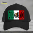 Guanajuato Mexico Flag Novelty License Plate Hat Mesh / Black