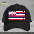 Hawaii Flag State Flag Novelty License Plate Hat Mesh / Black