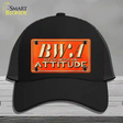 B.W.A. Novelty License Plate Hat Mesh / Black