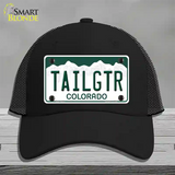 Tailgtr Colorado Novelty License Plate Hat Mesh / Black