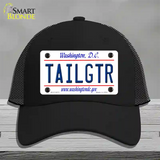 Tailgtr Washington DC Novelty License Plate Hat Mesh / Black