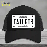 Tailgtr Maryland Novelty License Plate Hat Mesh / Black