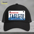 Tailgtr Washington Novelty License Plate Hat Mesh / Black