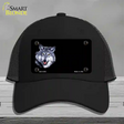 Wolf Offset Novelty License Plate Hat Mesh / Black