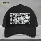 Racing Novelty License Plate Hat Mesh / Black