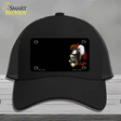 Armor Offset Novelty License Plate Hat Mesh / Black