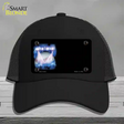 Baseball Game Offset Novelty License Plate Hat Mesh / Black