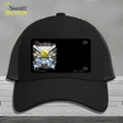 Softball Banner Offset Novelty License Plate Hat Mesh / Black