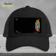 Virgin Mary Offset Novelty License Plate Hat Mesh / Black