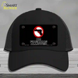 No Firearms Allowed Novelty License Plate Hat Mesh / Black