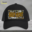 Beer Hunt Novelty License Plate Hat Mesh / Black