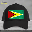 Guyana Flag Novelty License Plate Hat Mesh / Black