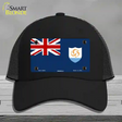 Anguilla Flag Novelty License Plate Hat Mesh / Black