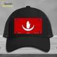 Anjouan Flag Novelty License Plate Hat Mesh / Black