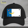 Azores Flag Novelty License Plate Hat Mesh / Black