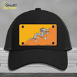 Bhutan Flag Novelty License Plate Hat Mesh / Black