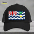 British Indian Ocean Flag Novelty License Plate Hat Mesh / Black