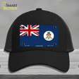 Cayman Islands Flag Novelty License Plate Hat Mesh / Black