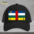 Central African Rep Flag Novelty License Plate Hat Mesh / Black