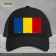 Chad Flag Novelty License Plate Hat Mesh / Black