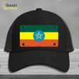 Ethiopia Flag Novelty License Plate Hat Mesh / Black