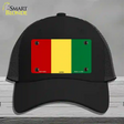 Guinea Flag Novelty License Plate Hat Mesh / Black