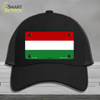 Hungary Flag Novelty License Plate Hat Mesh / Black