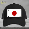 Japan Flag Novelty License Plate Hat Mesh / Black