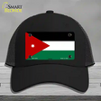 Jordan Flag Novelty License Plate Hat Mesh / Black