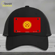 Kyrgyzsyan Flag Novelty License Plate Hat Mesh / Black