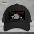 Coon Hunter Novelty License Plate Hat Mesh / Black